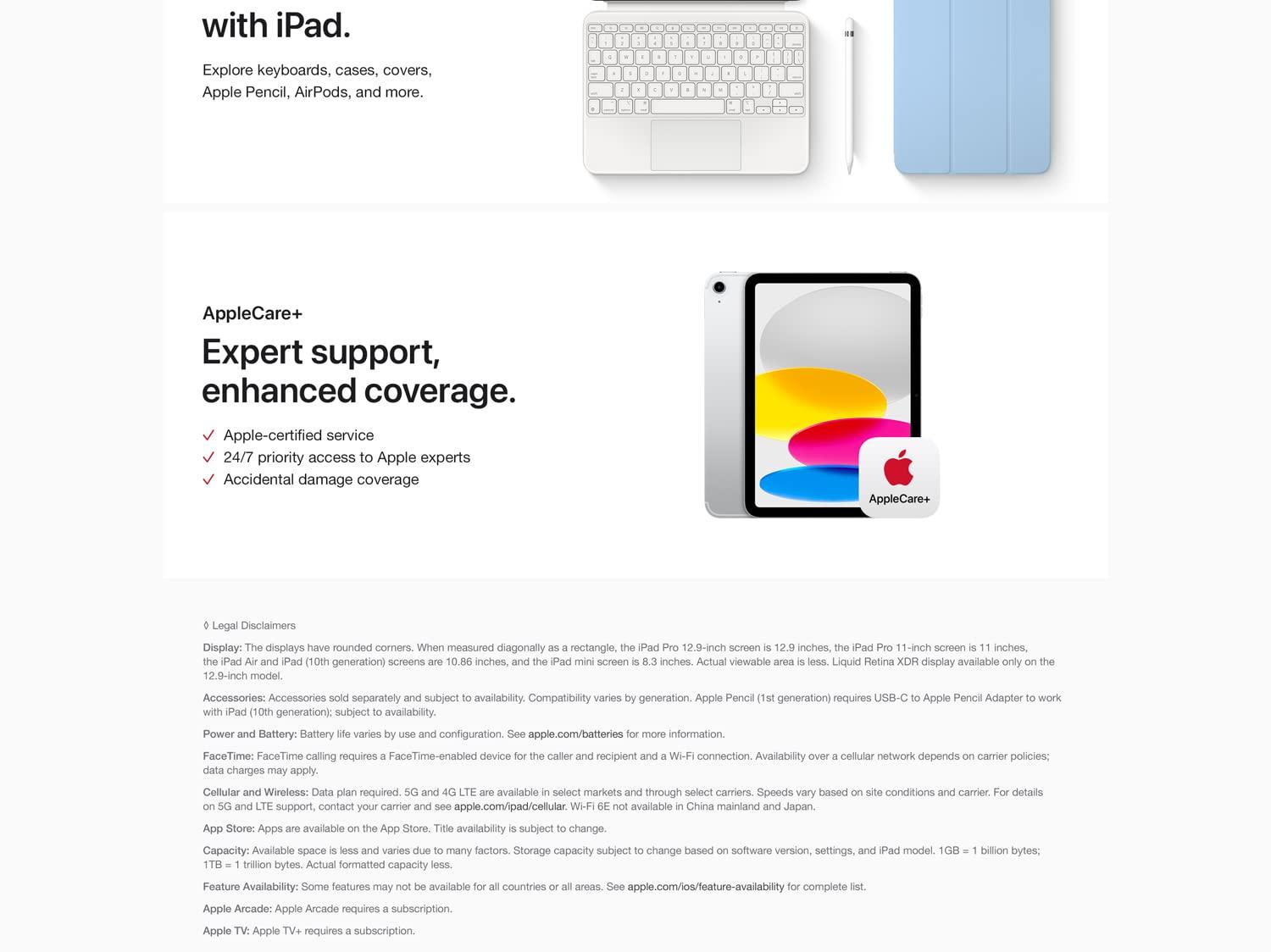 Apple iPad 10th Generation (WiFi + Cellular) - 256GB